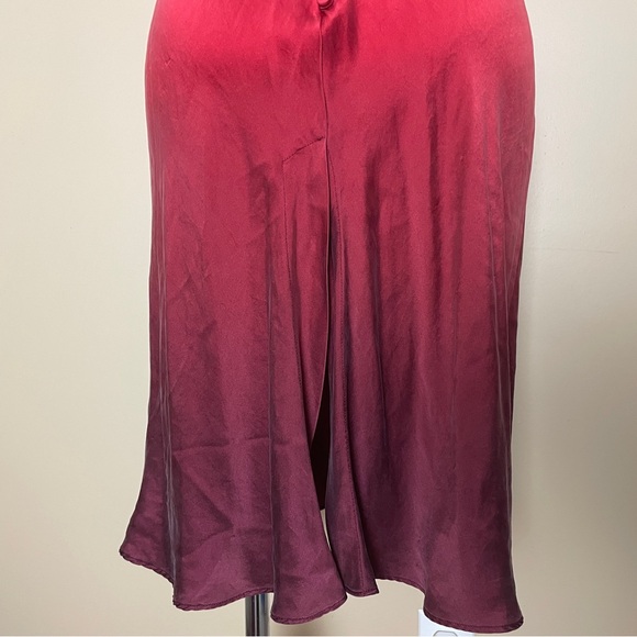 Victoria's Secret Silk Ombre Nightie Teddy Slip Dress Small Sleeveless Strappy - Picture 5 of 13